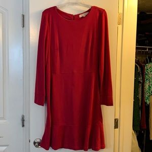 Ann Taylor LOFT long sleeve dress